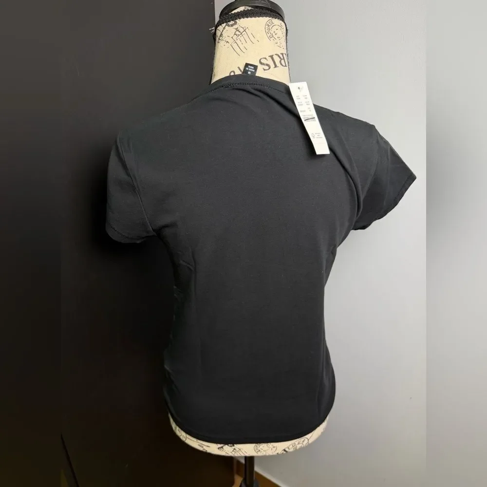J.Crew Stretch cotton-blend short-sleeve T-shirt NWT Size M